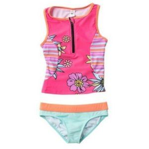 Limeapple Anna Zip Up Tankini